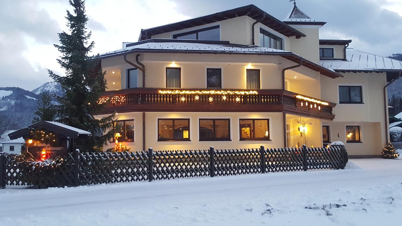 Hotel Pension Schlömmer Sankt Gilgen Exterior foto